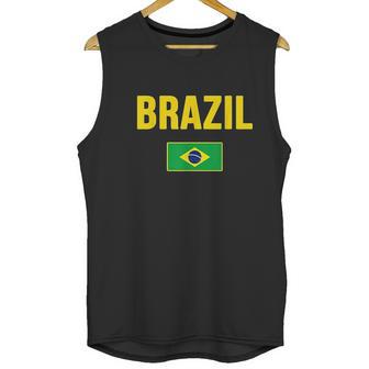 Brasil Brazilian Flag Brazil Men Tank Top | Favorety DE