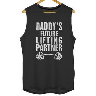 Brisco Brands Daddy Future Lifting Partner Youth Men Tank Top | Favorety AU