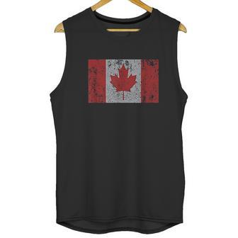 Canadian Flag Maple Leaf Canada Toronto Montreal Men Tank Top | Favorety