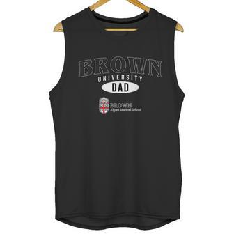 Champion Brown University Dad 2020 Men Tank Top | Favorety