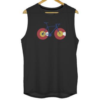 Colorado Flag Bicycle Men Tank Top | Favorety AU