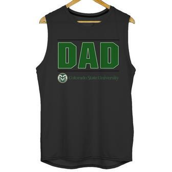 Colorado State University Fort Collins Proud Dad Parents Day Men Tank Top | Favorety DE