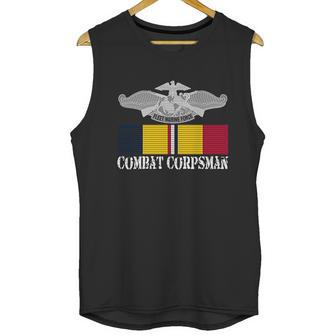 Combat Corpsman Action Ribbon Fmf Veteran Men Tank Top | Favorety AU