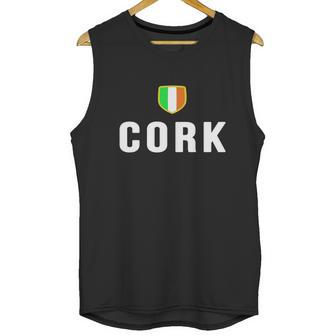 Cork Ireland Irish City Souvenir Eire Flag T Men Tank Top | Favorety AU