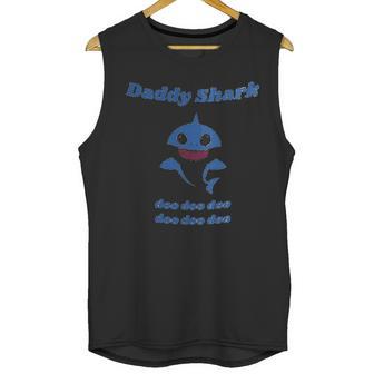 Cute Daddy Shark Gift Men Tank Top | Favorety CA