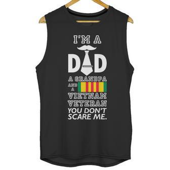 Dad Vietnam Veteran Graphic Design Printed Casual Daily Basic Men Tank Top | Favorety CA