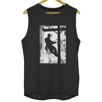 Daddy Father Lineman Electric Cable Lineman Gift Men Tank Top | Favorety AU