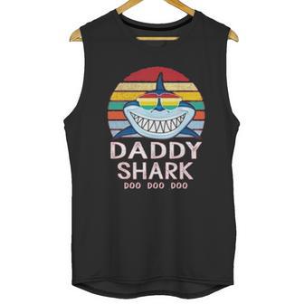 Daddy Shark For Dad Men Tank Top | Favorety AU