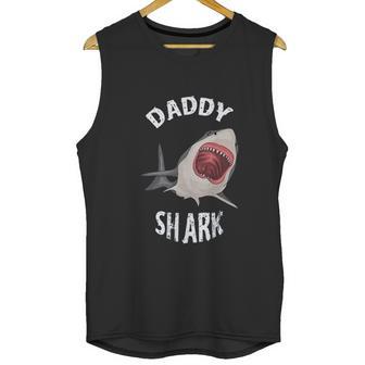 Daddy Shark In Danger Dad Birthday Gifts Men Tank Top | Favorety CA