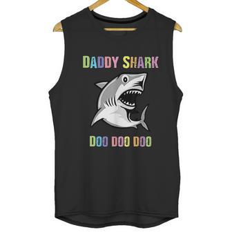 Daddy Shark Doo Doo For Fathers Day Him Dad Grandpa Men Tank Top | Favorety CA