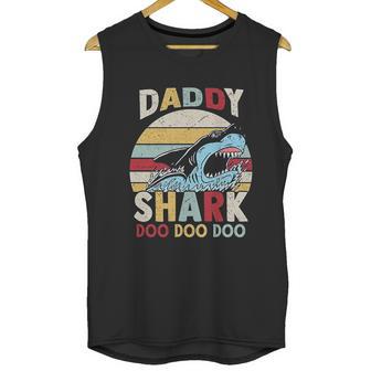 Daddy Shark Family Time Dad Birthday Gifts Men Tank Top | Favorety UK