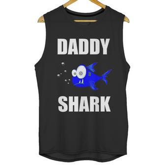 Daddy Shark Gift From Family Men Tank Top | Favorety DE