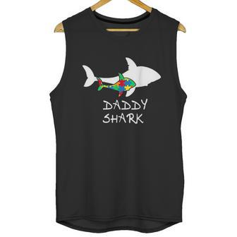 Daddy Shark Puzzle Dad Birthday Gifts Men Tank Top | Favorety UK