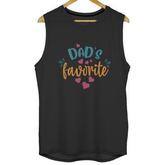 Dads Favorite Daughter Of The King Graphic Design Printed Casual Daily Basic Men Tank Top | Favorety