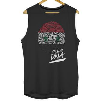 It Is In My Dna Syria Baby Proud Country Flag Men Tank Top | Favorety