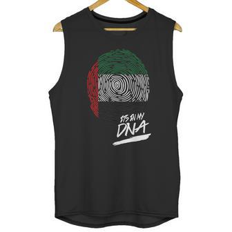 It Is In My Dna United Arab Emirates Baby Proud Country Flag Men Tank Top | Favorety CA