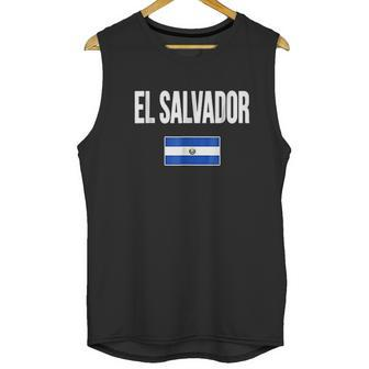 El Salvador Salvadorian Flag Men Tank Top | Favorety