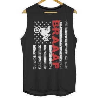 Father S Day Black Braaap Vintage Usa American Flag Men Tank Top | Favorety UK