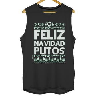 Feliz Navidad Putos Green Men Tank Top | Favorety UK