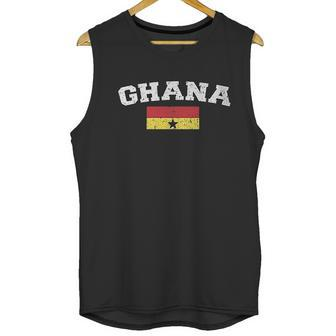 Flag Of Ghana Faded Ghanaian Flag Men Tank Top | Favorety