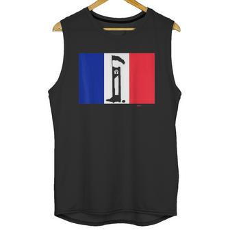 French Flag Guillotine France Paris Bastille Day Men Tank Top | Favorety DE