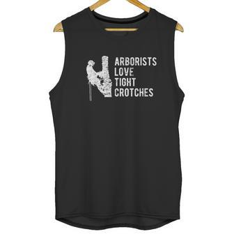 Funny Arborist Father Day Tree Climber Gift Men Tank Top | Favorety