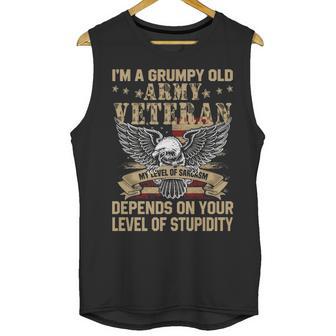 Im A Groumpy Old Army Veteran Men Tank Top | Favorety