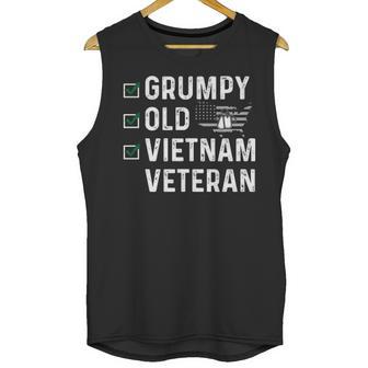 Grumpy Old Vietnam Veteran V2 Men Tank Top | Favorety DE