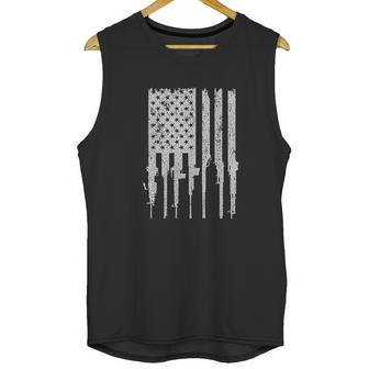 Grunt Style Rifle Flag Mens Men Tank Top | Favorety UK