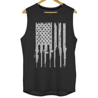 Grunt Style Rifle Flag Mens Men Tank Top | Favorety UK