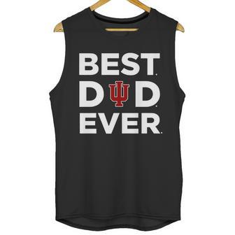 Indiana Hoosiers_Best Dad Ever Men Tank Top | Favorety UK