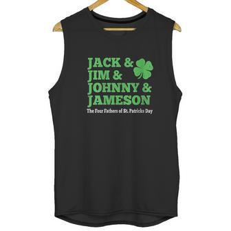 Jack Jim Johnny Jameson Four Fathers Of St Patricks Men Tank Top | Favorety AU