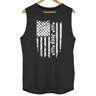 Jeep American Flag Men Tank Top | Favorety AU