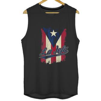 La Jefa Puerto Rico Flag Men Tank Top | Favorety UK