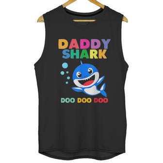 Lovely Daddy Shark Doo Doo Men Tank Top | Favorety