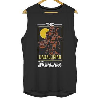 Mandalorian The Dadalorian Best Dad Men Tank Top | Favorety AU