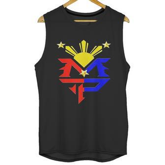 Manny Pacquiao Flag Sun Symbol Men Tank Top | Favorety AU