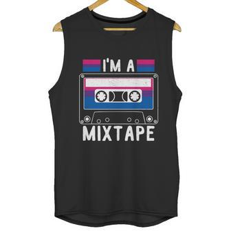 Im A Mixtape Bi Sexual Flag Supporter Lgbt Merchandise Great Gift Graphic Design Printed Casual Daily Basic Men Tank Top | Favorety UK