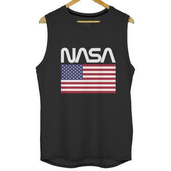 Nasa 4Th Of July American Flag Space Astronaut Shirt Men Tank Top | Favorety