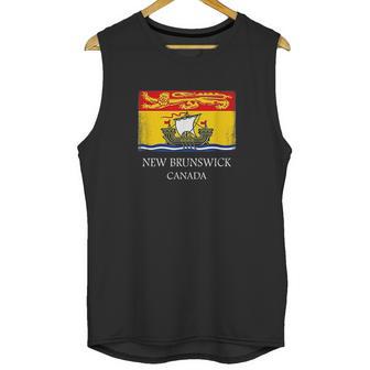 New Brunswick Canada Province Flag Men Tank Top | Favorety UK