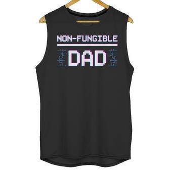 Non-Fungible Dad Token Nfts Crypto Art Father Blockchain Men Tank Top | Favorety DE