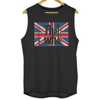 The Who Official Union Jack Flag Logo Men Tank Top | Favorety AU