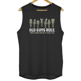 Old Guys Rule Classic Rock Men Tank Top | Favorety CA