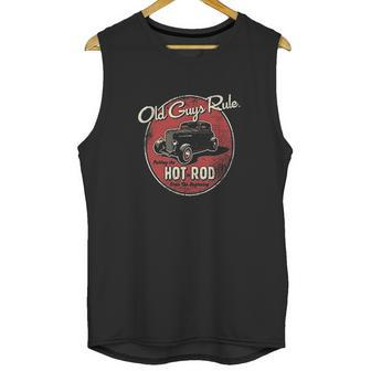 Old Guys Rule Putting The Hot In Rod Men Tank Top | Favorety