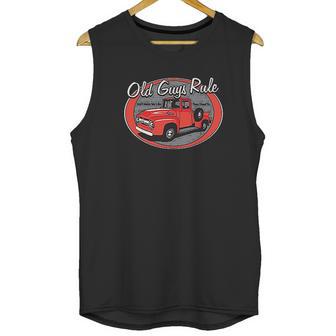 Old Guys Rule Red Truck Men Tank Top | Favorety UK