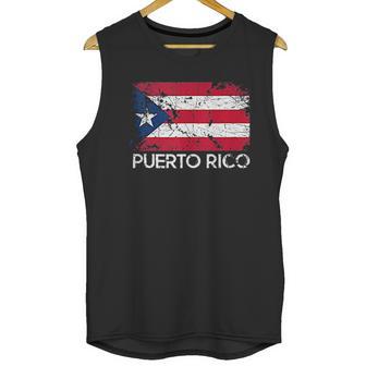 Puerto Rican Flag Design | Vintage Made In Puerto Rico Gift Men Tank Top | Favorety UK