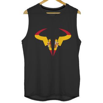 Rafael Nadal Spain Flag Logo Men Tank Top | Favorety UK