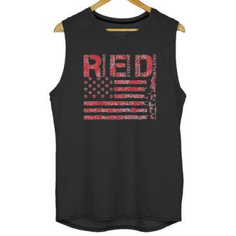 Red Fridays Remember Everyone Deployed American Flag Men Tank Top | Favorety DE