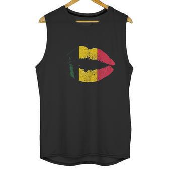 Reggae Kissing Lips Flag Men Tank Top | Favorety AU