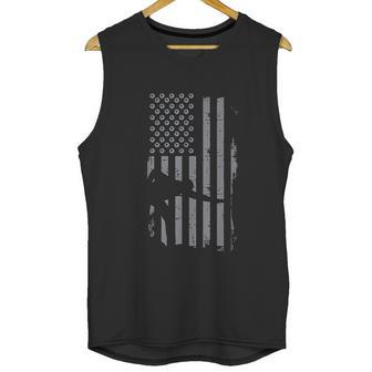 Retro American Flag Billiard Gift For Pool Shooting Player Men Tank Top | Favorety AU